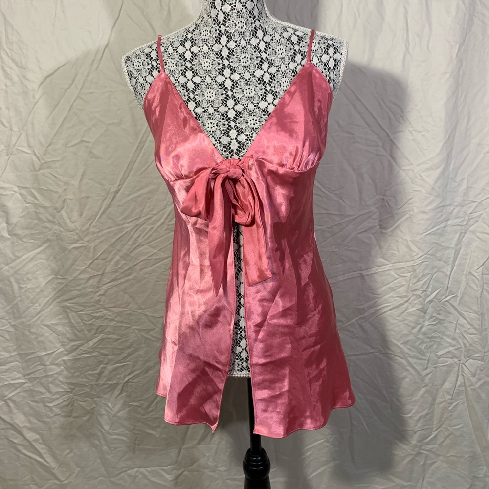 Victoria’s Secret Pink Front Tie Lingerie Large - Picture 2 of 8